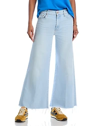 Mother The Twister High Rise Ankle Wide Leg Jeans