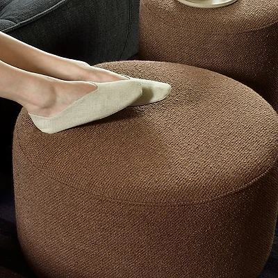 Ethnicraft Barrow Pouf