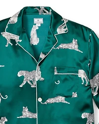Panthère de Luxe Silk Printed Pajama Set