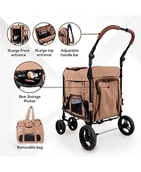 Pet Stroller for Large Dogs, Medium Dogs, Cats