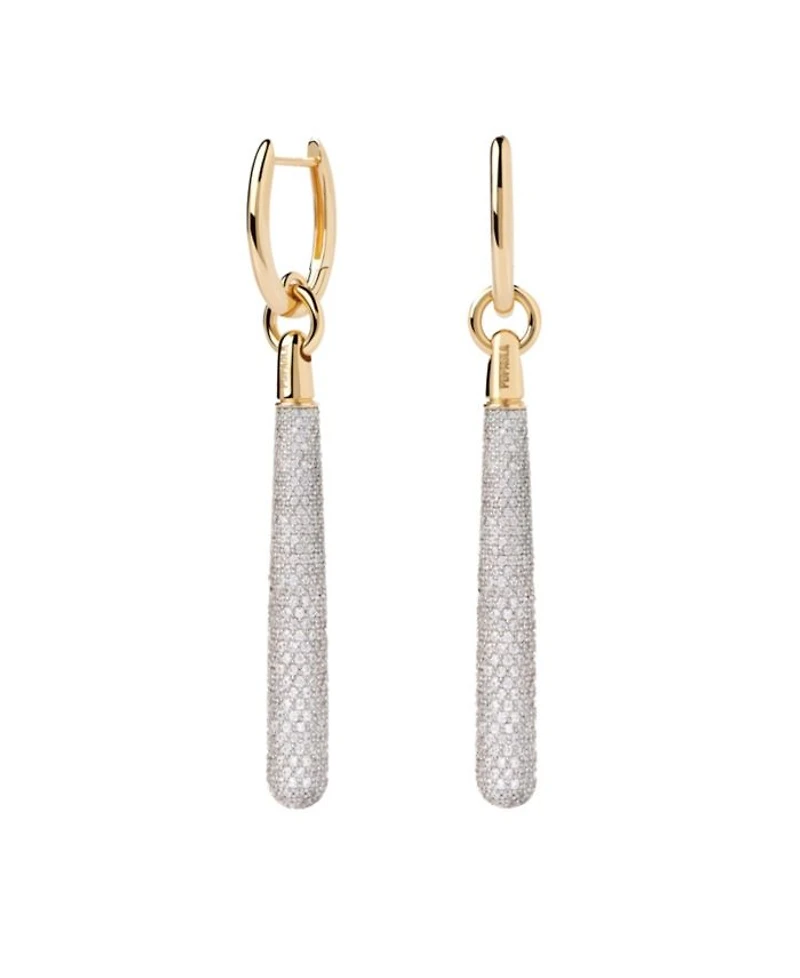 Women's Pave Supreme Jupiter Single Hoop