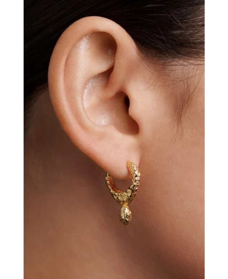 Women's Lava Single Hoop