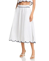 French Connection Alexis Midi Skirt