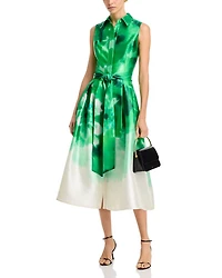 Mikado Shirt Dress