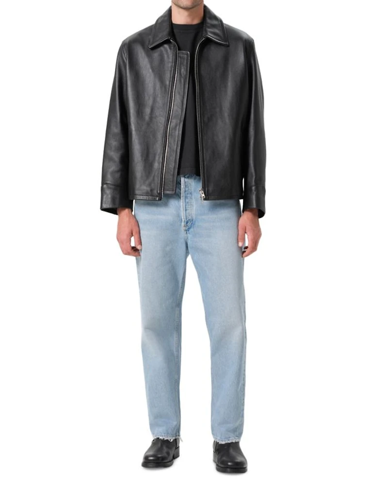 90s Relaxed Fit Mid Rise Jeans Force Blue