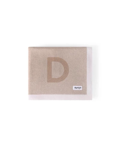 Unisex Light Camel Multi Letter Blanket - Baby, Little Kid