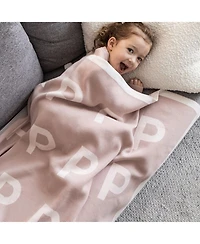 Unisex Ballet Pink Multi Letter Blanket - Baby, Little Kid