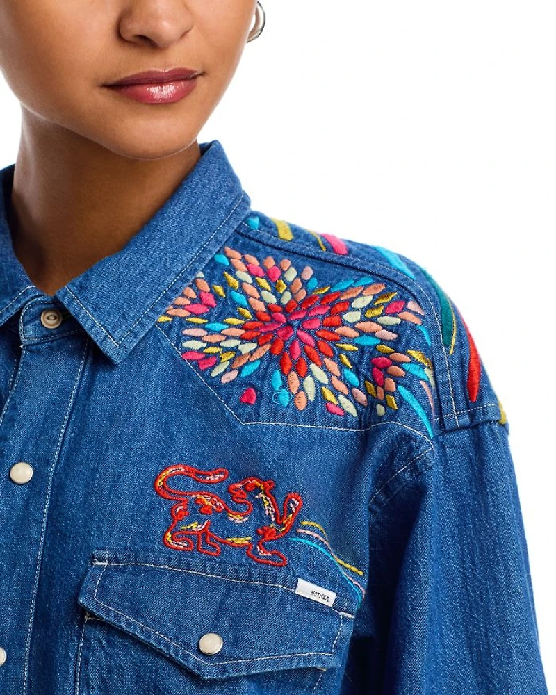 The Exes And Ohs Denim Shirt