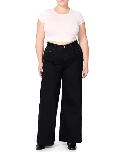 Warp + Weft Nce Plus Wide Leg Jean