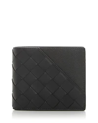 Intrecciato Leather Bifold Wallet