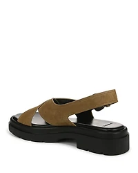 Women's Helena Leather Flat Sandals