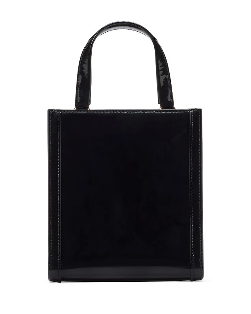 Manhattan Key To My Heart Embossed Patent Leather Mini Tote