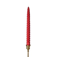 Molua Tapered Swirl Candles, Set of 3