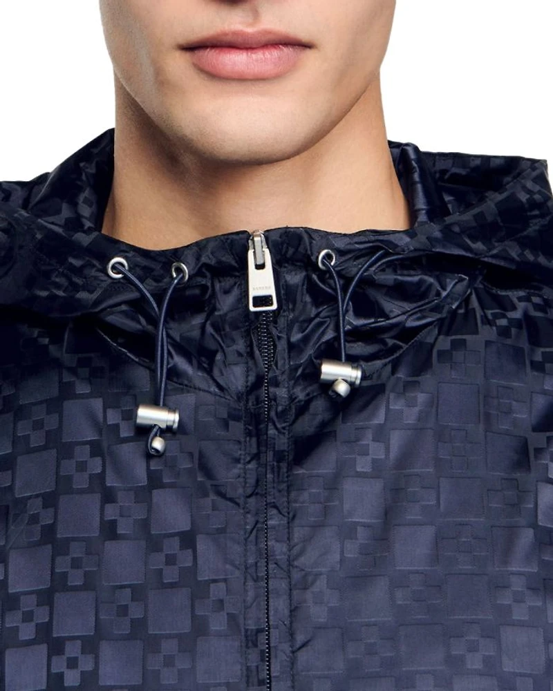 Square Cross Nylon Jacket