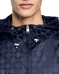 Square Cross Nylon Jacket