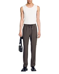 Elasticated Cargo Trousers