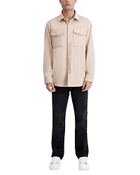 Slim Fit Shirt Jacket