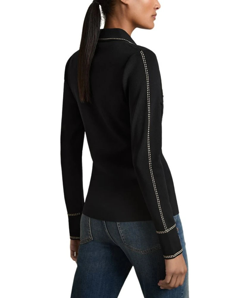 Eden Stitch Detail Top