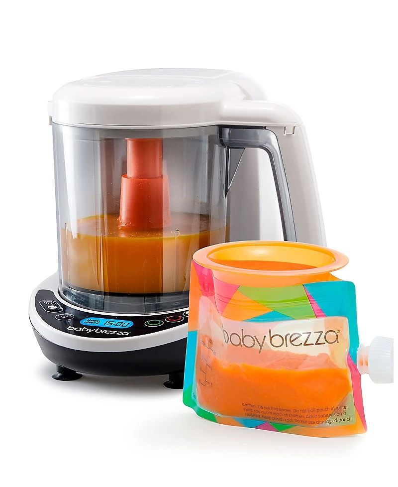 Baby Brezza One Step Baby Food Maker Deluxe: Steamer & Blender For Homemade Baby Food