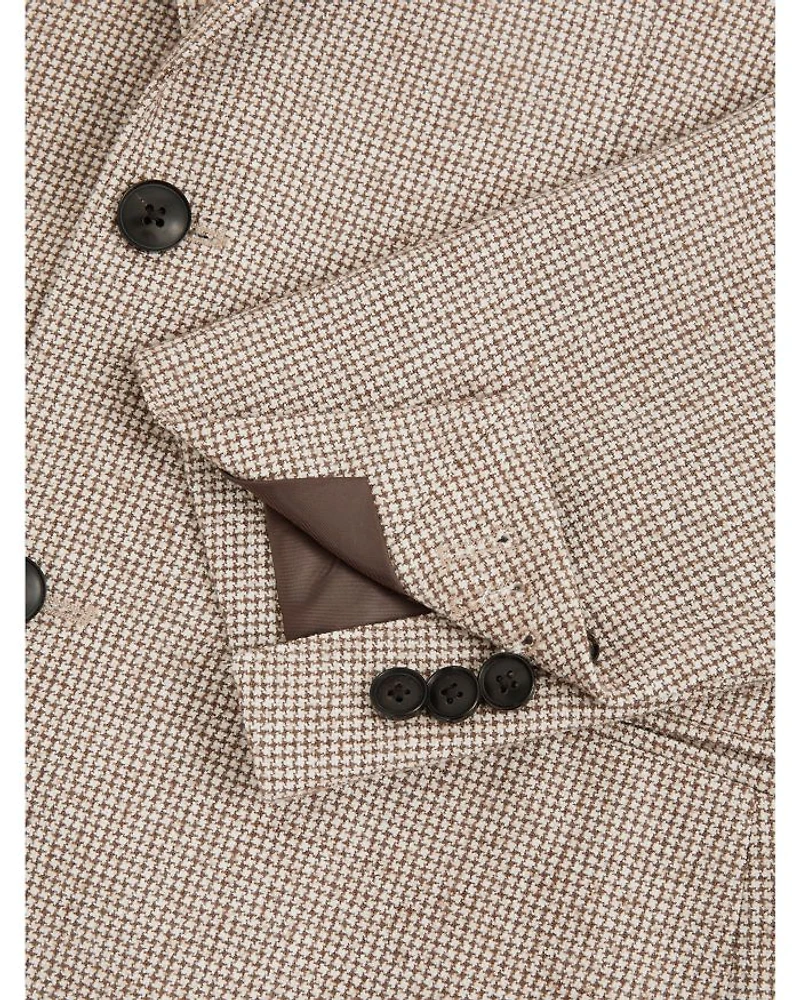 Garland Modern Fit Puppytooth Blazer