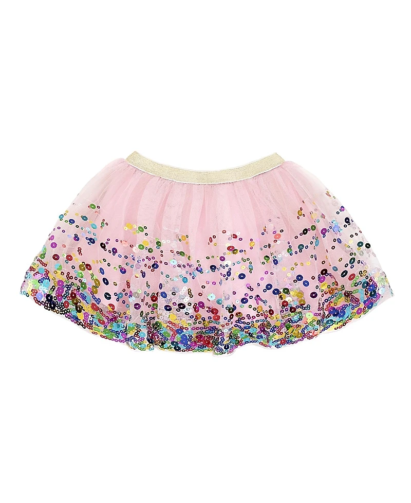 Sweet Wink Girls' Pink Confetti Tutu - Little Kid, Big Kid