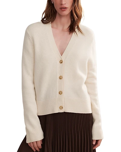 Jenni Kayne Colette Cashmere V Neck Cardigan Sweater
