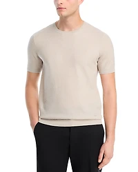Emporio Armani Wool Jacquard Tee