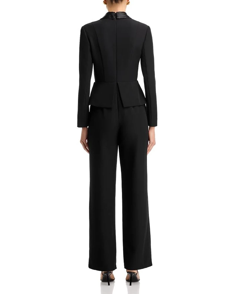 Bow Trim Jumpsuit