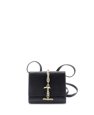 Chaine d'Ancre Compact Wallet on Strap Chevre Mysore