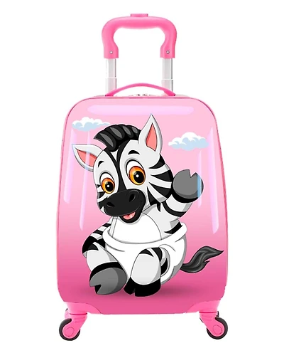 Tucci Italy Lil Zebra 18 Spinner Wheel Style Kids Suitcase
