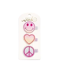 Sweet Wink Girls' Tie Dye Clip Set - Little Kid, Big Kid