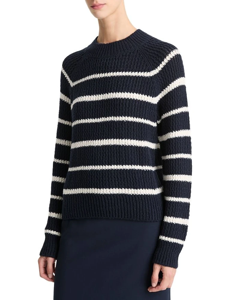 Ribbed Striped Sweater