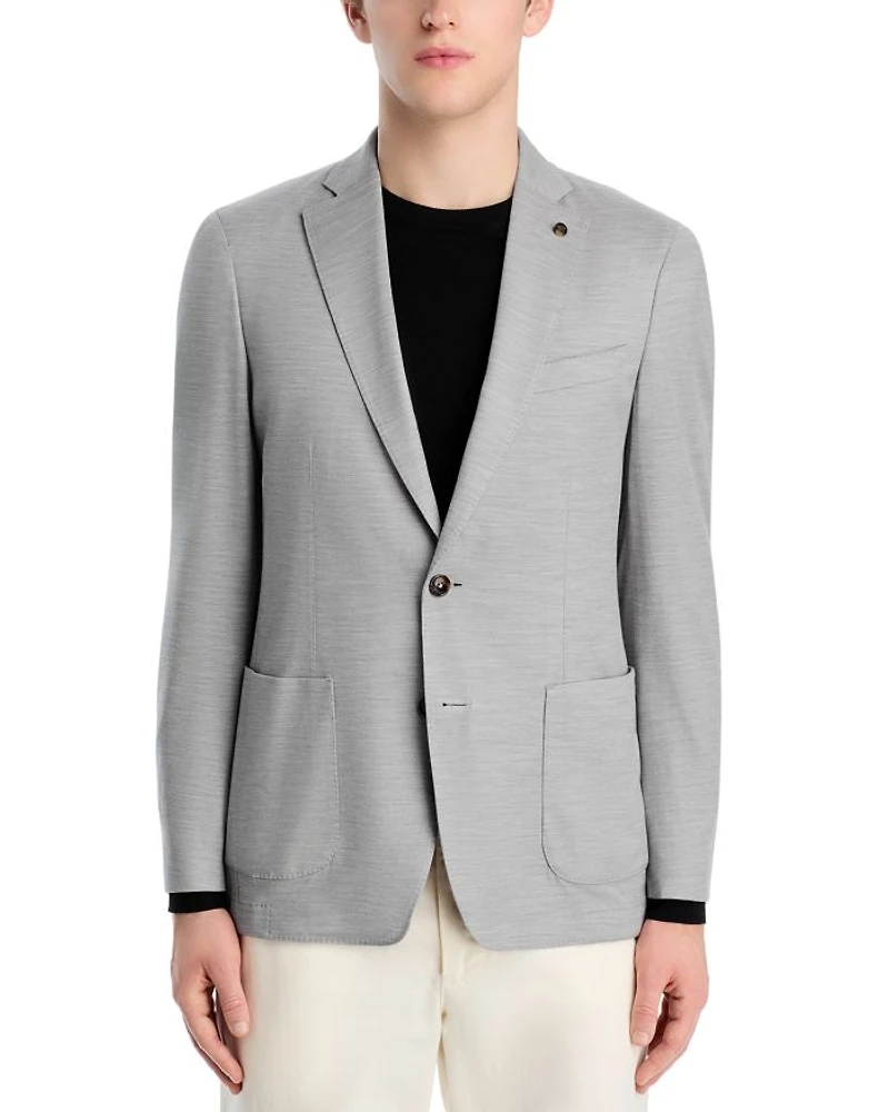 Claremont Regular Fit Plaid Soft Wool Jacket