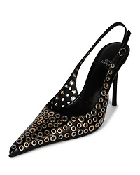 Women's Youwish G Eyelet Slingback Pumps
