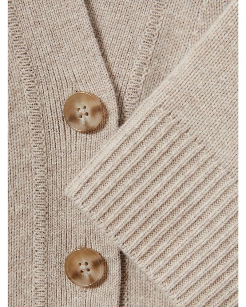Rixy Wool Blend V Neck Cardigan