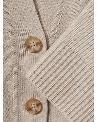 Rixy Wool Blend V Neck Cardigan