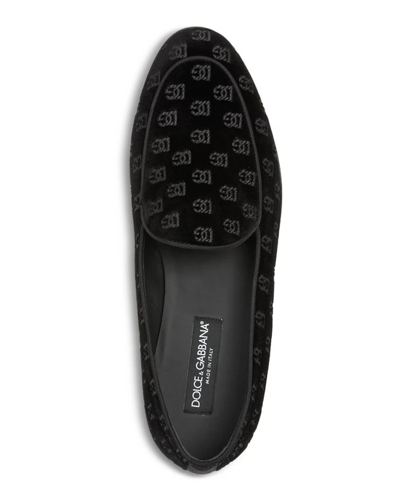 Men's Monogram Smoking Slippers