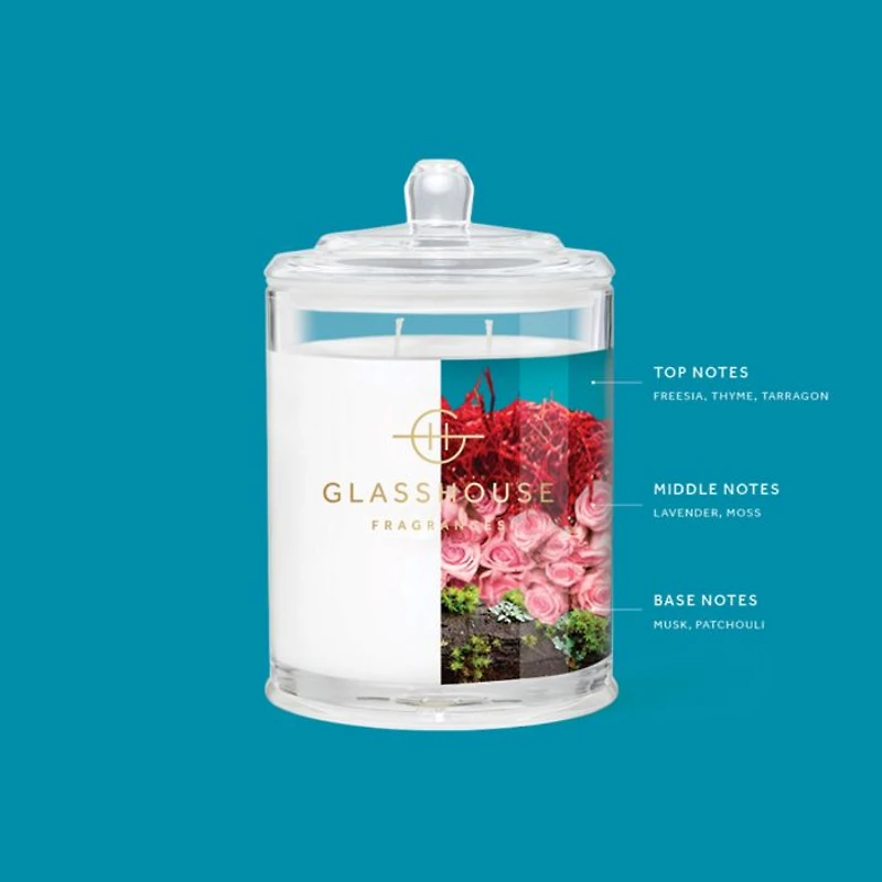 Midnight In Milan Saffron & Rose Candle, 13.4 oz.