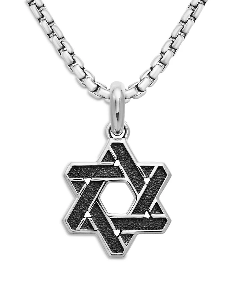Sterling Silver Star of David Pendant