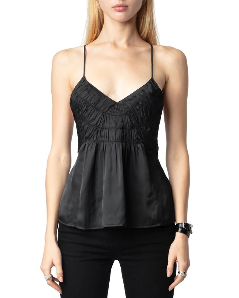Cayonne Satin Top
