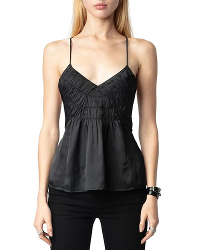 Cayonne Satin Top