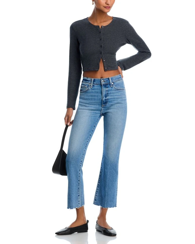 Lennon High Rise Crop Bootcut Jeans Rhythm Vintage