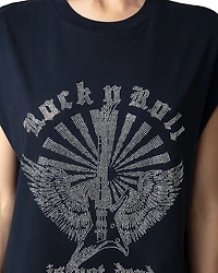 Cloe Guitar Wings Tee