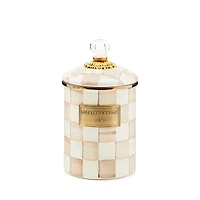 Mackenzie-Childs Mocha Check Medium Canister