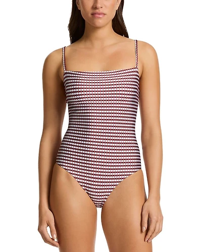 Minial Tan Swimsuit