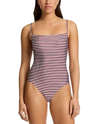 Minial Tan Swimsuit