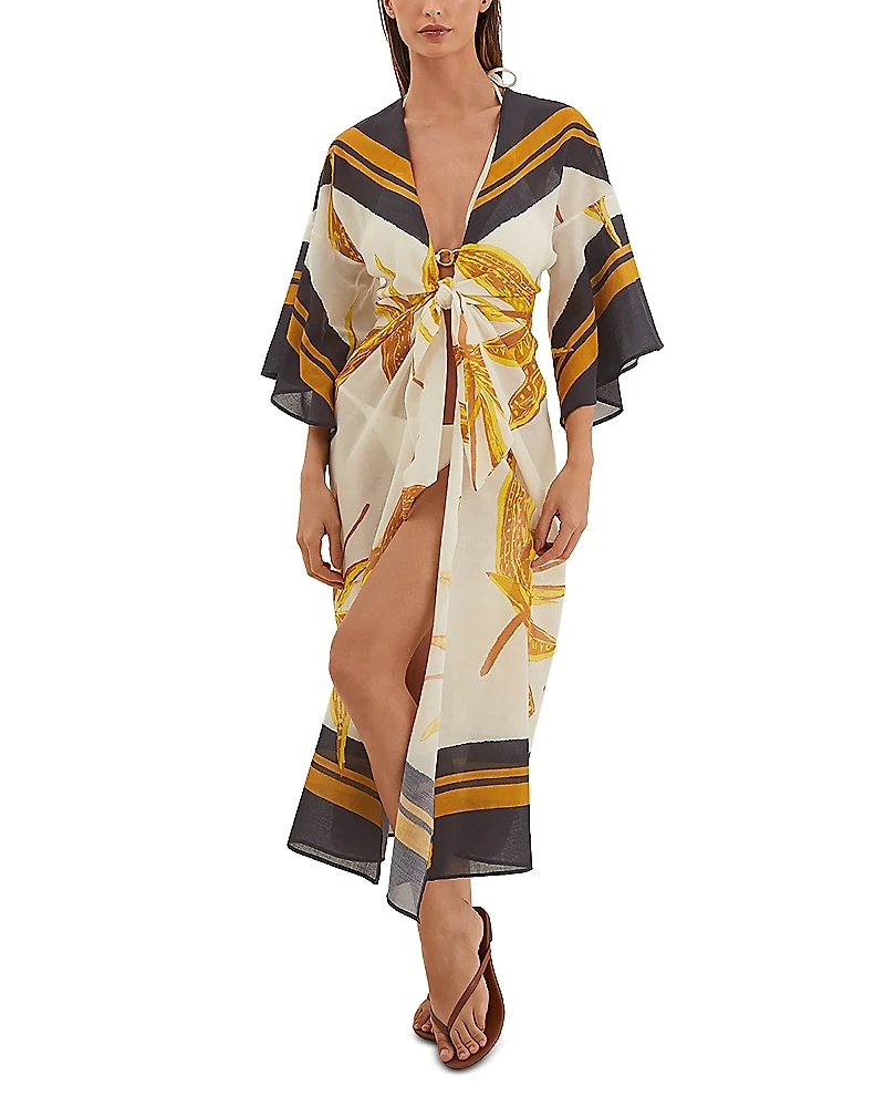 ViX Tuscan Perola Long Swim Cover-Up