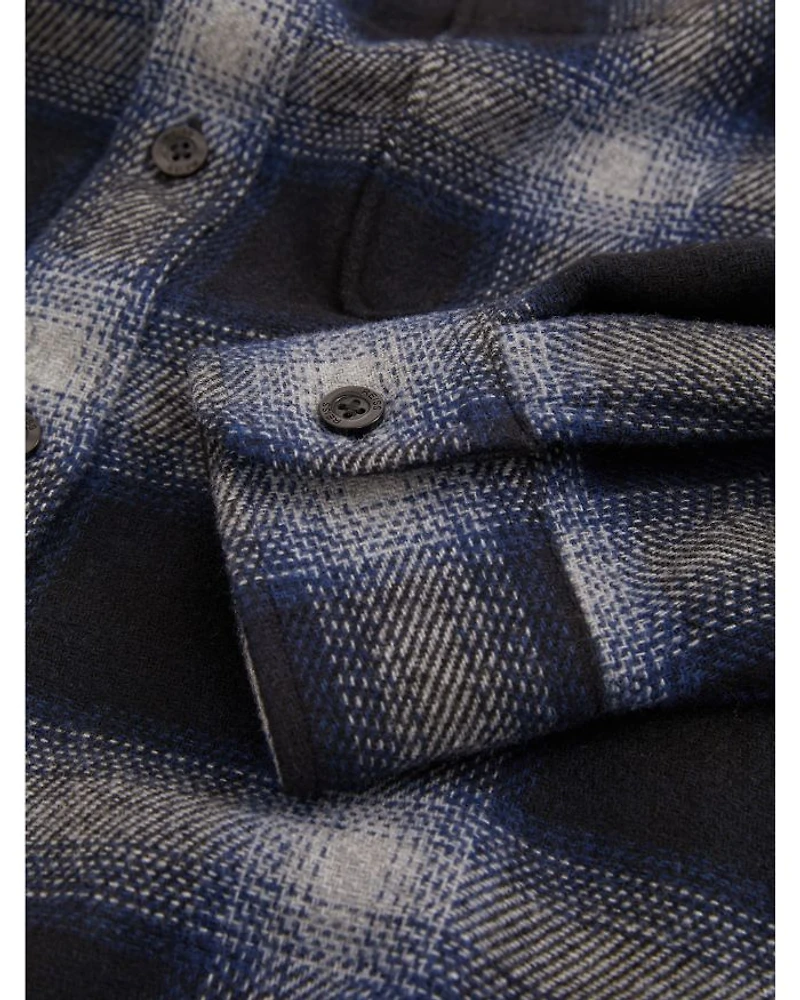 Crosby Check Pocket Long Sleeve Overshirt