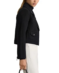 Arlow Wool Blend Biker Jacket