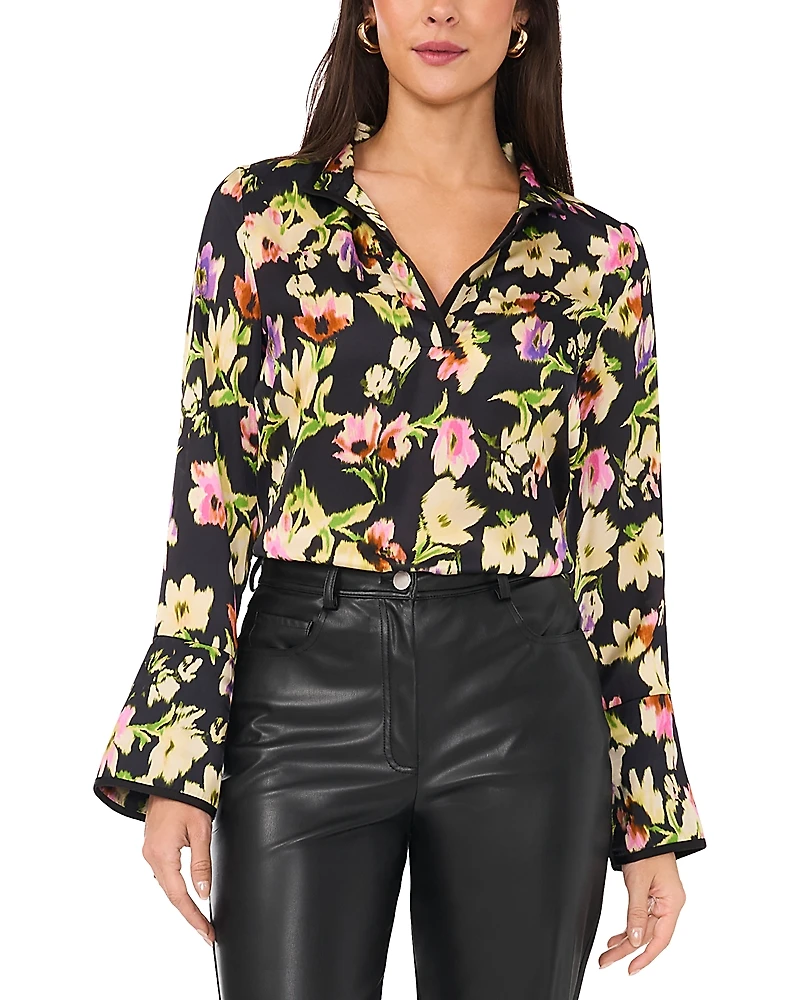 Vince Camuto Floral Print Blouse